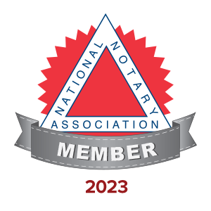 National Notary Association Member 2023 Logo